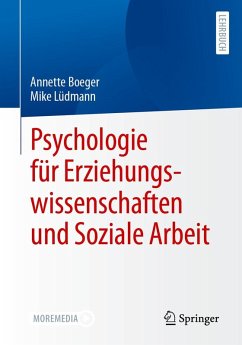 Psychologie für Erziehungswissenschaften und Soziale Arbeit (eBook, PDF) - Boeger, Annette; Lüdmann, Mike