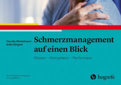 Schmerzmanagement auf einen Blick (eBook, ePUB) - Winkelmann, Claudia; Görgner, Anke
