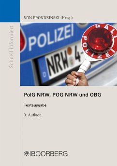 PolG NRW, POG NRW und OBG (eBook, PDF)