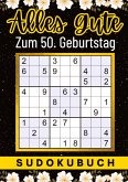 50 Geburtstag Geschenk   Alles Gute zum 50. Geburtstag - Sudoku