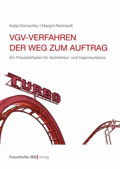 VgV-Verfahren - der Weg zum Auftrag. (eBook, PDF) - Domschky, Katja; Reinhardt, Margrit
