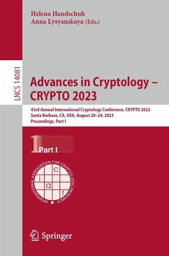 Cover Advances in Cryptology - CRYPTO 2023