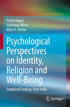 Psychological Perspectives on Identity, Religion and Well-Being - Kapur, Preeti;Misra, Girishwar;K. Verma, Nitin
