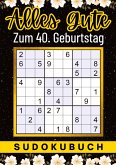 40 Geburtstag Geschenk   Alles Gute zum 40. Geburtstag - Sudoku