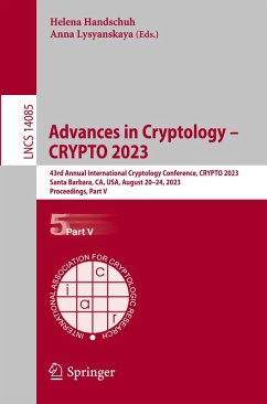 Cover Advances in Cryptology - CRYPTO 2023