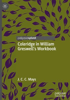 Coleridge in William Greswell¿s Workbook - Mays, J. C. C.