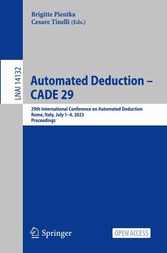 Automated Deduction ¿ CADE 29