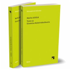 Texte zu Einsteins Relativitätstheorie/ Texte zur Quantentheorie, m. 2 Buch - Schlick, Moritz