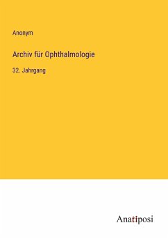 Archiv für Ophthalmologie - Anonym