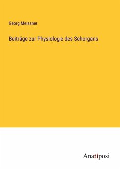 Cover Beiträge zur Physiologie des Sehorgans