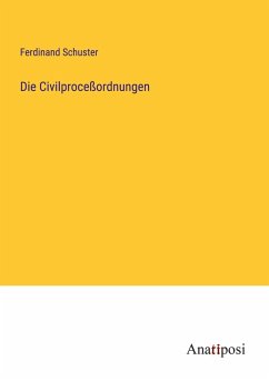 Cover Die Civilproceßordnungen