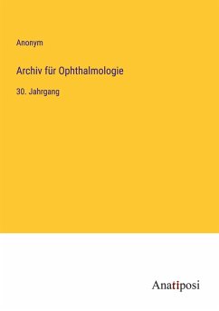 Cover Archiv für Ophthalmologie