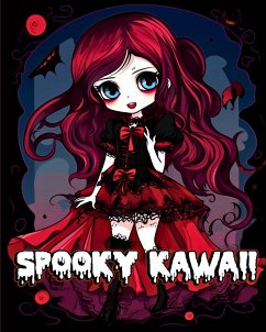 Spooky Kawaii Coloring Book - Caleb, Sophia