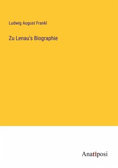 Cover Zu Lenau's Biographie