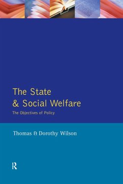 State and Social Welfare, The (eBook, ePUB) - Wilson, Dorothy