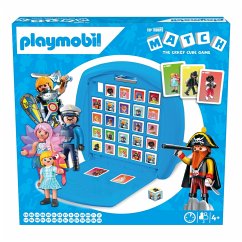 Image of Winning Moves WM03779-ML1-6 - Top Trumps Match Playmobil, Würfelspiel