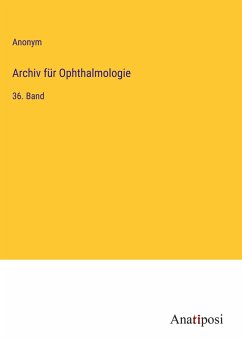 Archiv für Ophthalmologie - Anonym