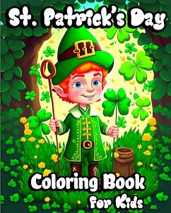 St. Patrick's Day Coloring Book for Kids - Caleb, Sophia