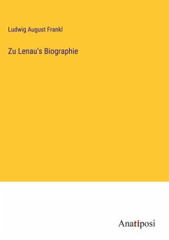 Cover Zu Lenau's Biographie