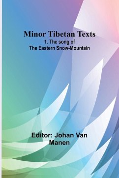 Cover Minor Tibetan Texts