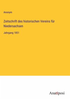 Cover Zeitschrift des historischen Vereins für Niedersachsen