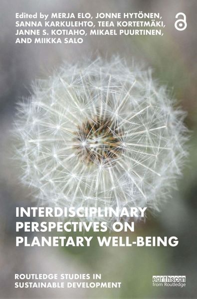 Interdisciplinary Perspectives on Planetary Well-Being (eBook, ePUB)