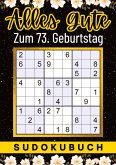 73 Geburtstag Geschenk   Alles Gute zum 73. Geburtstag - Sudoku