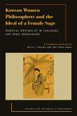 Korean Women Philosophers and the Ideal of a Female Sage (eBook, ePUB)