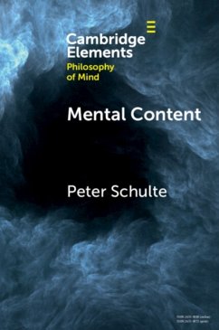 Mental Content - Schulte, Peter (University of Zurich)