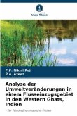 Analyse der Umweltveränderungen in einem Flusseinzugsgebiet in den Western Ghats, Indien