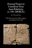 Personal Names in Cuneiform Texts from Babylonia (c. 750-100 BCE)