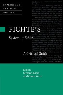 Fichte's System of Ethics