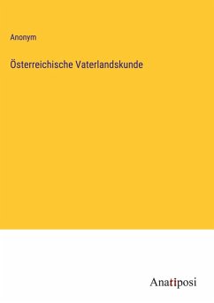 Cover Österreichische Vaterlandskunde