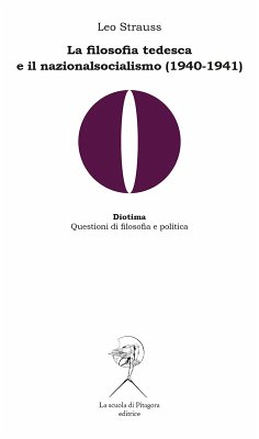 Cover La filosofia tedesca e il nazionalsocialismo (1940-1941)