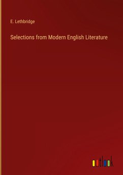 Selections from Modern English Literature