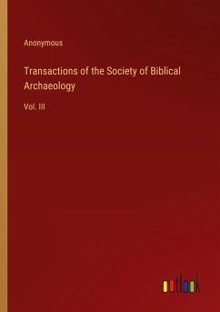Transactions of the Society of Biblical Archaeology