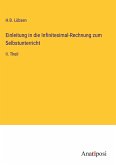 Einleitung in die Infinitesimal-Rechnung zum Selbstunterricht