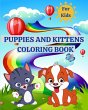 Puppies and Kittens Coloring Book for... - Bild 1