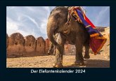 Der Elefantenkalender 2024 Fotokalender DIN A5