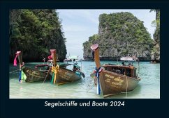 Segelschiffe und Boote 2024 Fotokalender DIN A5 - Tobias Becker