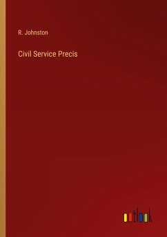 Civil Service Precis - Johnston, R.