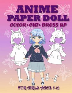 Anime Paper Doll for Girls Ages 7-12 - Albeni, Mila