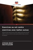 Exercices au sol contre exercices avec ballon suisse