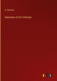 Elements of Art Criticism - Samson, G.