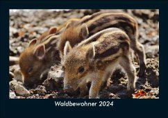Waldbewohner 2024 Fotokalender DIN A5 - Tobias Becker