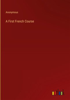 Cover A First French Course