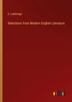 Selections from Modern English Literature