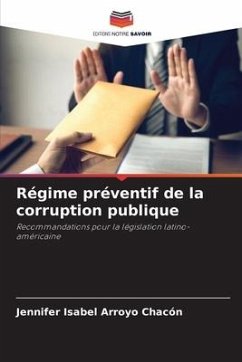 Régime préventif de la corruption publique - Arroyo Chacón, Jennifer Isabel