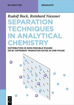Cover Separation Techniques in Analytical Chemistry (eBook, ePUB)
