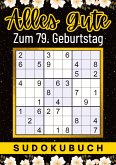 79 Geburtstag Geschenk   Alles Gute zum 79. Geburtstag - Sudoku